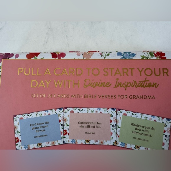 Floral Bible Verse Cards for Grandma- makes a sweet gift or buy for yourself 🌸🌻🌺 - Picture 6 of 7